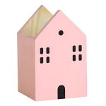 Portalapices Organizador De Madera Para Escritorio Casitas - Imagen 12