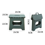 Banco Plegable Para Niños Banquito Con Asa Patas Reforzadas - Imagen 9