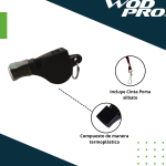 Silbato Fox 40 Clasico Cmg Con Protector Negro Entrenador - Imagen 12