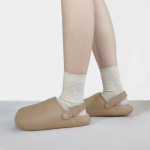 Zapato Sueco Abierto Corderito Abrigado Para Dama - Imagen 9