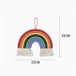 Colgante Para Pared Arcoiris Decoracion Infantil En Algodon - Imagen 12