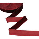 Rollo Cinta De Terciopelo De 38mm Decoración Regalos Ribete - Imagen 6