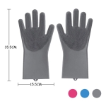 Guantes Con Esponja Incorporada Para Lavar Platos - Imagen 3