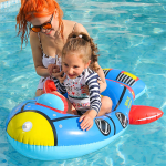 Inflable Gomon Para Piscina Nave Espacial Infantil Color Variado - Imagen 2