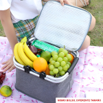 Bolso Conservadora Para Picnic Con Asas Gran Capacidad - Imagen 4