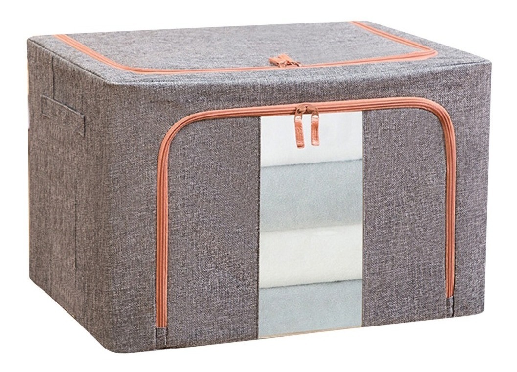 D_870295-MLU47602200712_092021-F.jpg Caja Organizadora De Ropa Plegable Resistente 40x30x20 - Imagen 1