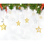 Set X 7 Estrellas Metalizadas Decoracion Cumpleaños Fiestas - Imagen 12