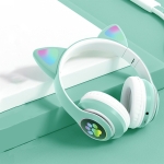 Auriculares Con Orejas Y Luces Divertidos Bluetooth - Imagen 8