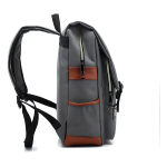 Mochila Urbana Mayoristas Uruguay  Laptop Urbano Con Straps Color Negro Diseño Lisa 25l - Imagen 2