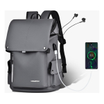 Mochila Unisex Laptop 15.6 Anti Robo Con Entrada Usb - Imagen 2