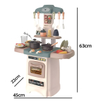 Juguete Juego De Cocina Completo Niñas Y Niños Infantil - Imagen 4