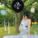 Globo Fiesta De Revelacion De Genero Bebe Baby Shower 90cm - Imagen 11