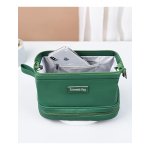 Necesser Cosmeticos Cartuchera Gran Capacidad Dos Pisos - Imagen 9