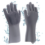 Guantes Con Esponja Incorporada Para Lavar Platos - Imagen 2