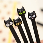 Lapicera Boligrafo Divertida Escolar Liceal Gato Negro - Imagen 6