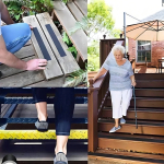 Cinta Adhesiva Antideslizante Seguridad Escaleras Pisos Color Negro - Imagen 3