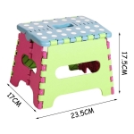 Set X2 Bancos Plegable Chico Para Adultos O Niños Banquitos - Imagen 5