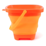 Balde Plegable De Playa Silicona Niños Juego Playa Verano - Imagen 7