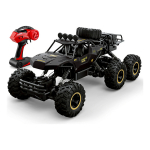 Auto A Control Remoto Camionta Monster Truck 6 Ruedas