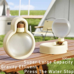 Botella Plato Dispensador Agua Comida Mascotas Portátil - Imagen 2