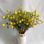Plantas Artificiales Decorativas Rama De 6 Frutos Limonero - Imagen 6