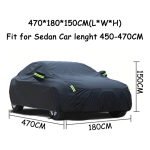 Funda Cobertor Protector Auto Lona Impermeable Con Agarre - Imagen 6