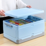 Caja De Almacenamiento Organizacion Con Tapa Y Tranca Grande - Imagen 13