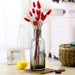 Florero De Vidrio Botella Decoración Flores - Imagen 2