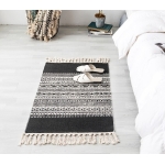 Alfombras Nórdicas Vintage Con Borlas Flecos Textil 90 Cm - Imagen 42