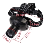 Linterna Led De Minero Para Cabeza A Pilas - Imagen 4