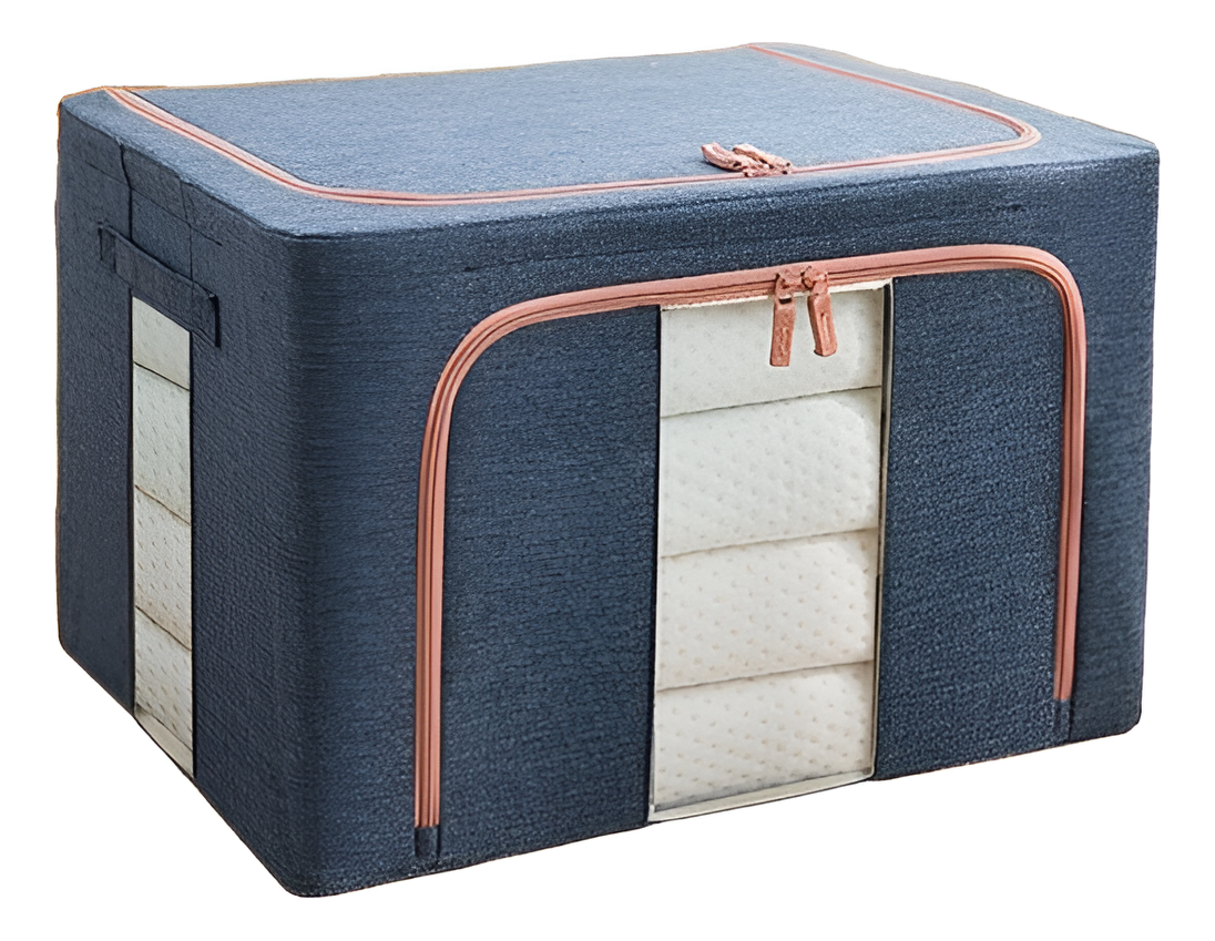 D_879505-MLU93855554708_102025-F.jpg Caja Organizadora De Ropa Plegable Resistente 50x40x33 - Imagen 1