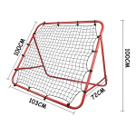 Arco Acero Rebotador Pelota P/ Entrenamiento Futbol Deporte - Imagen 9
