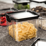 Recipiente Organizador Apilable Con Tapa Hermética - 1800 Ml Color Transparente - Imagen 6