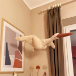 Adorno Cisne De Peluche Colgante Para Habitación Infantil - Imagen 11