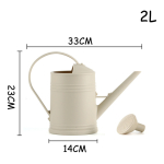 Regadera Plástica Para Jardín 2lts Plantas Interior Deco - Imagen 2