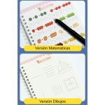 Pack X 4 Cuaderno Magico Infantil Reutilizable Juguete Niños - Imagen 4