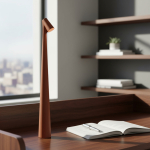 Lampara Para Escritorio Mesa De Luz Portatil Moderna - Imagen 7