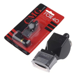 Silbato Fox 40 Clasico Cmg Con Protector Negro Entrenador - Imagen 7