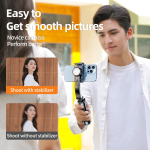 Estabilizador Para Celular Gimbal 4 En 1 Soporte Control Top - Imagen 14