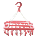 Colgador De Secado Plegable Giratorio Percha 32 Palillos - Imagen 8