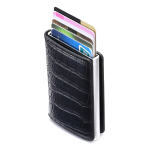 Porta Tarjetas De Metal Rfid Cuero Sintetico - Imagen 21