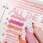 Pack X 4 Resaltadores Pastel Con Glitter Ideal Escolares - Imagen 9