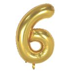 Globos Números Metalizados Dorados Decoración Cumpleaños - Imagen 19