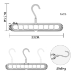 Percha Organizadora Plegable Multifunción Tendedero - Imagen 15