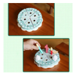 Juguete De Madera Torta De Cumpleaños De Madera - Imagen 5