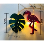 Guía De Luces Tipo Hojas Y Flamencos - Imagen 4