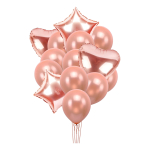 Set X 14 Decoracion De Cumpleaños Set Globos Celebracion - Imagen 11