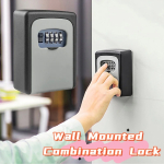 Mini Caja Para Llaves De Seguridad Con Combinación Pared - Imagen 6