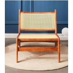 Butaca Silla De Madera Para Living Poltrona Inclinada - Imagen 3