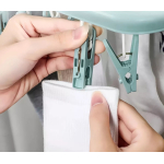 Colgador De Secado Plegable Giratorio Percha 32 Palillos - Imagen 6